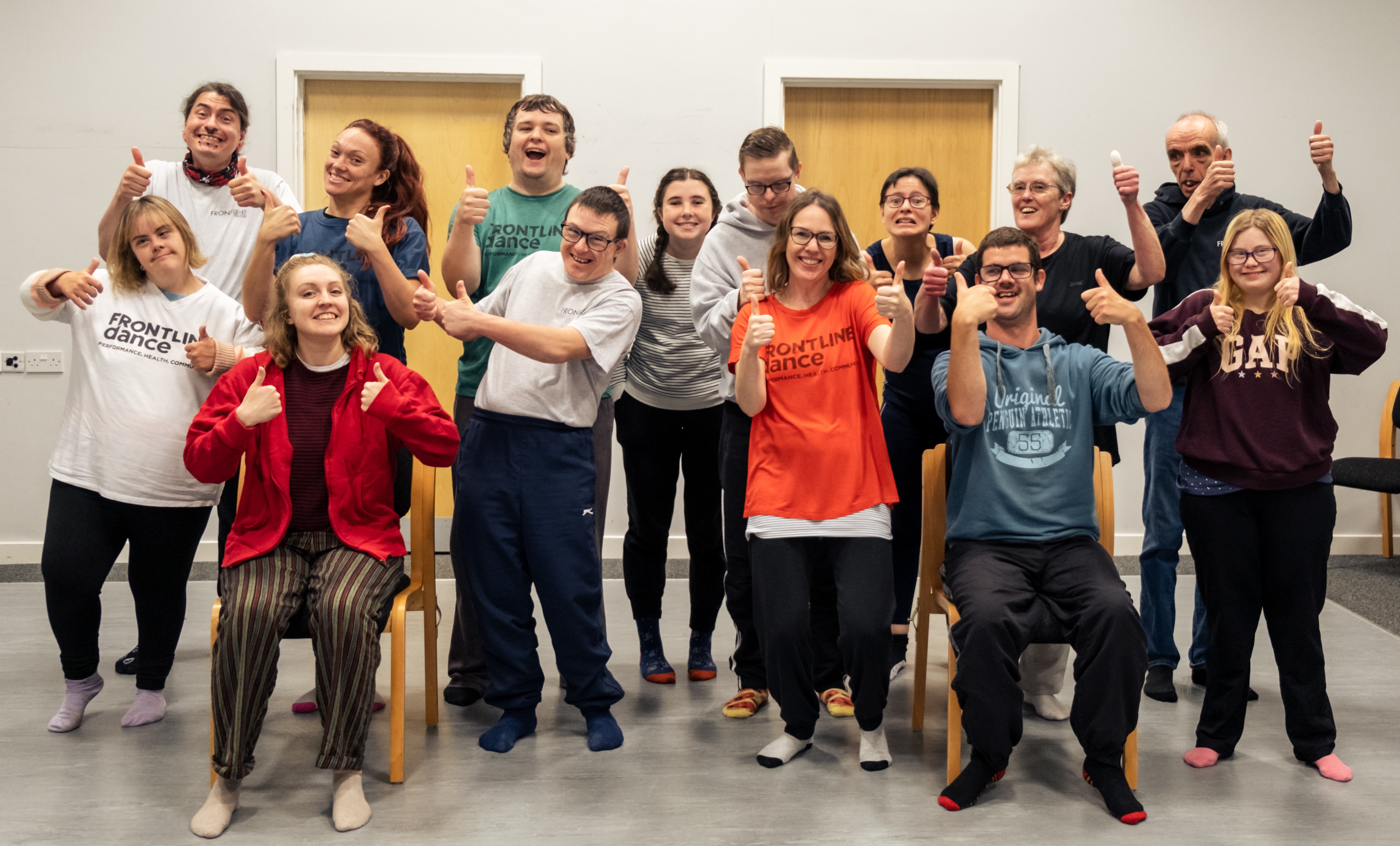 FRONTLINEdance. Breakthrou' Adult. Integrated, inclusive dance for 18+ yrs