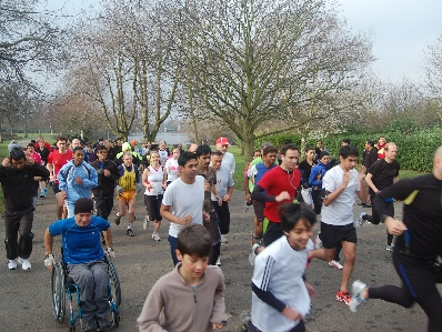 Valentines parkrun