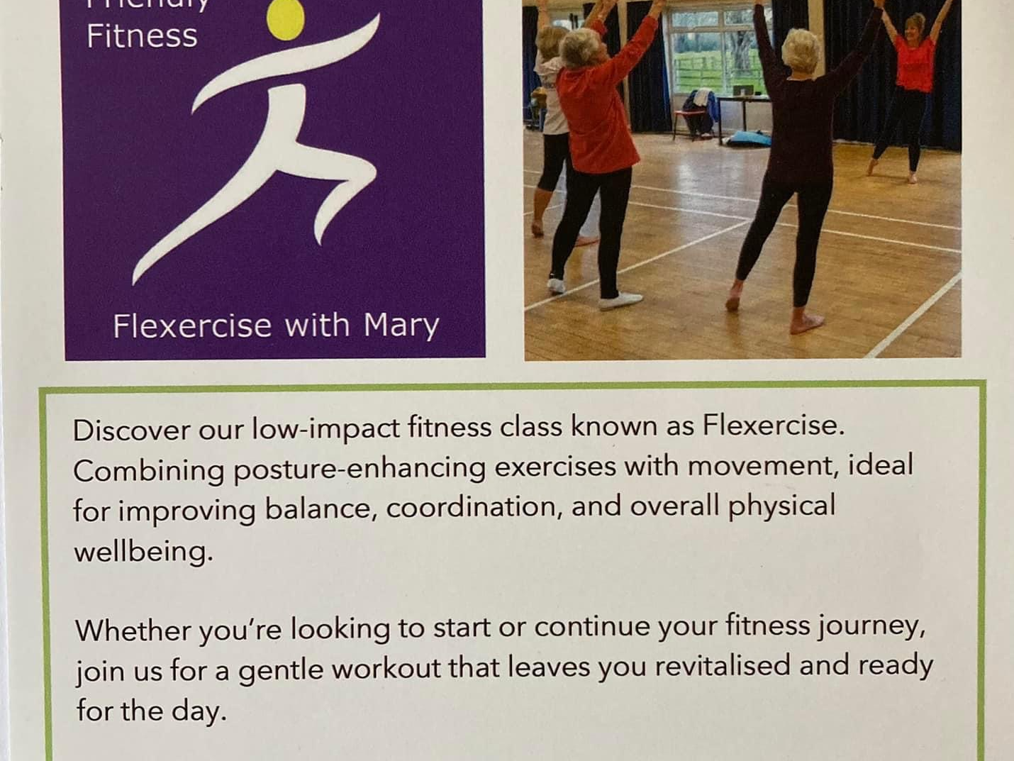 FLEXERCISE with Mary - Gentle exercise to music