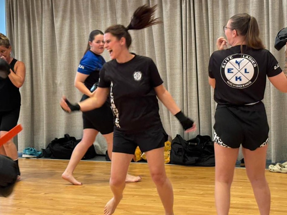 Elite Ladies Kickboxing Beginner's Course