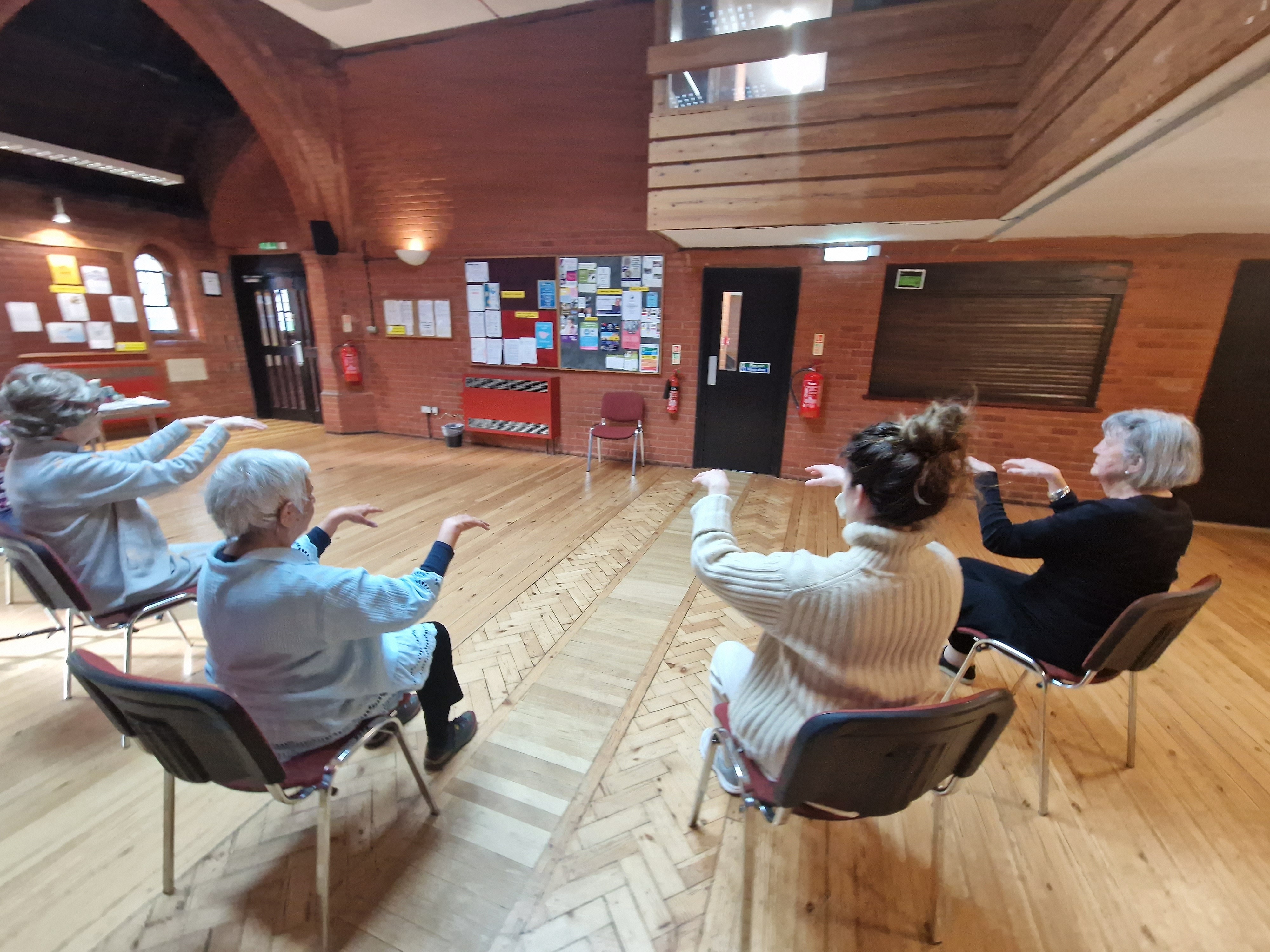 Seated Tai Chi for health