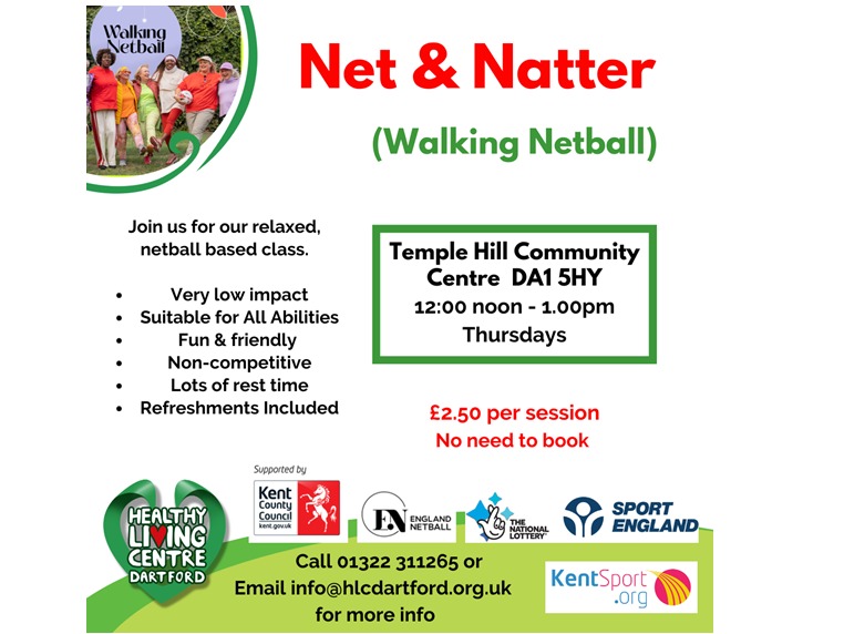 Net & Natter - Walking Netball sessions