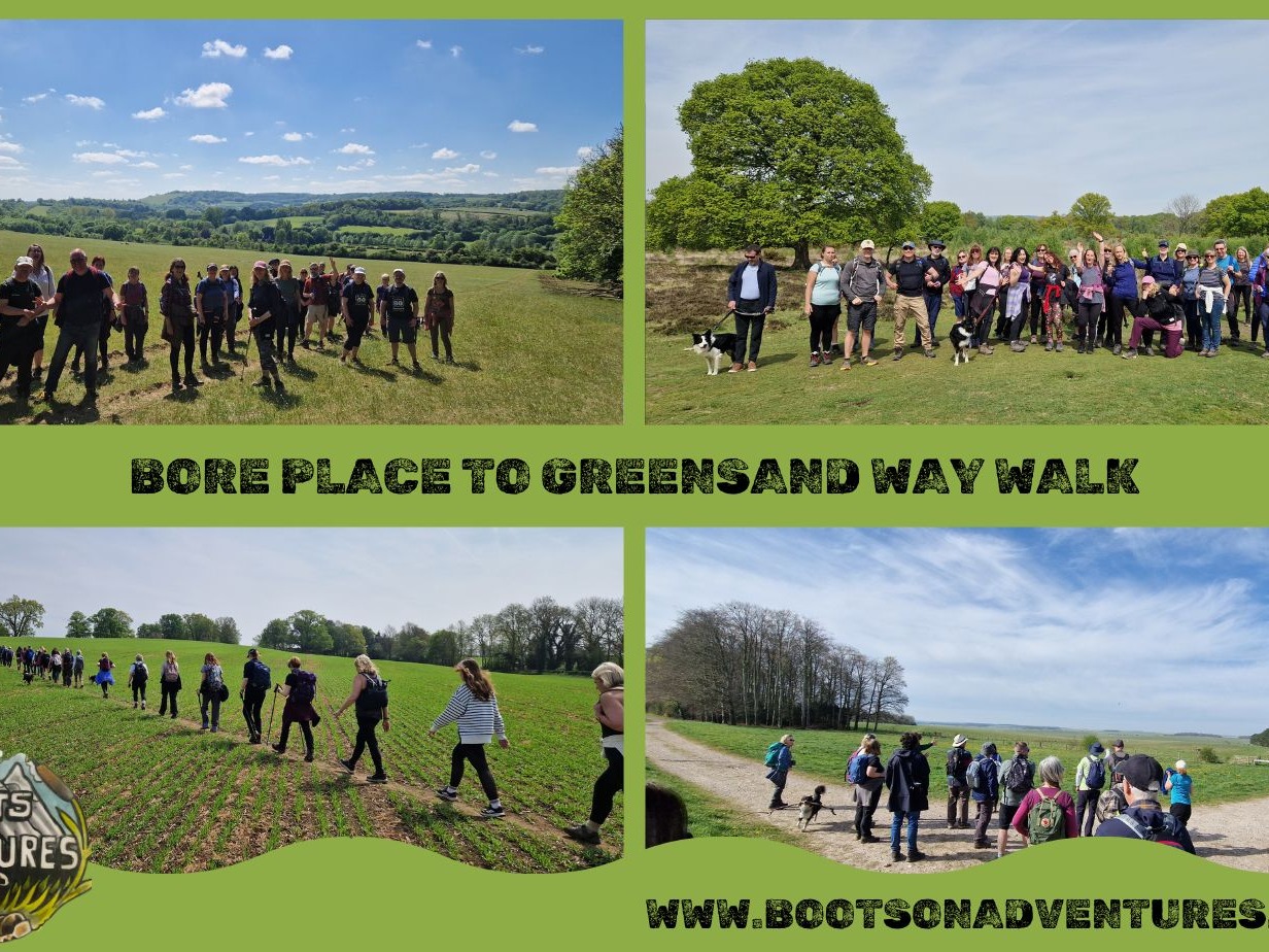 Bore Place to Greensand Way walk