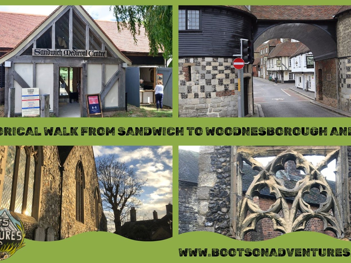 A historical walk from Sandwich to Woodnesborough and Worth
