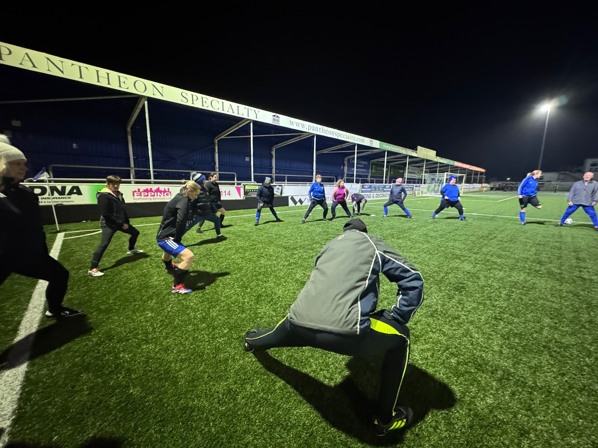 Billericay Town Women's Walking Football every
