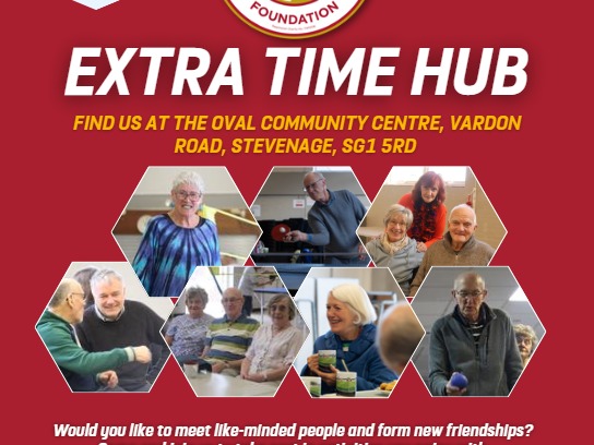 Stevenage FC Foundation - Extra-Time Hub - Social Club