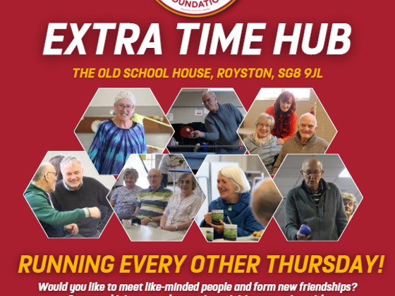 Stevenage FC Foundation - Extra-Time Hub - Social Club