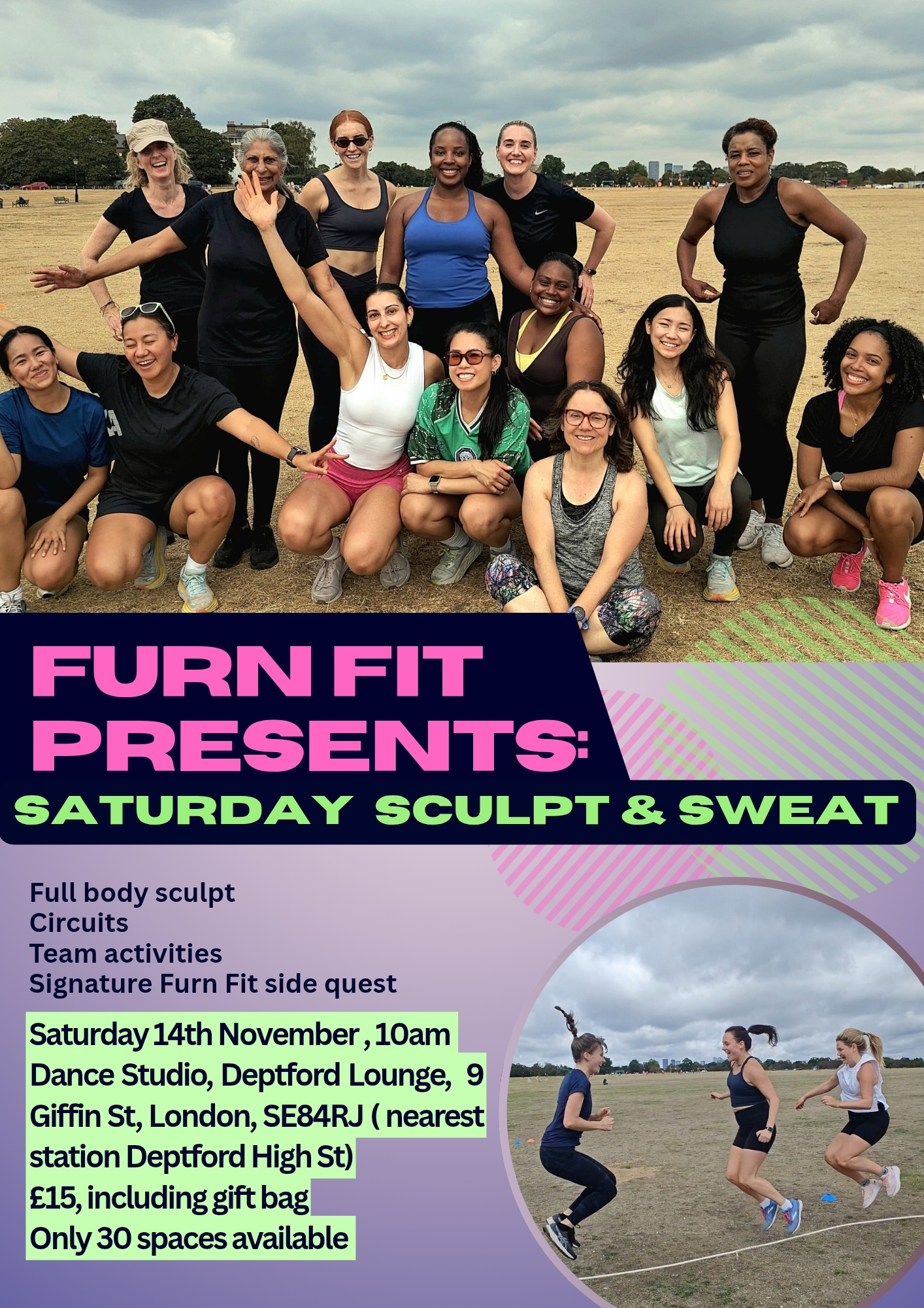 Furn Fit Presents: Saturday Sculpt and Sweat